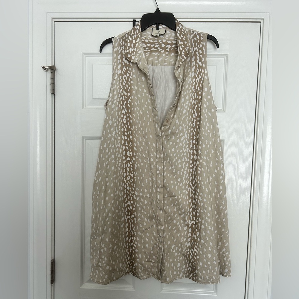 Tuckernuck Royal shirt dress